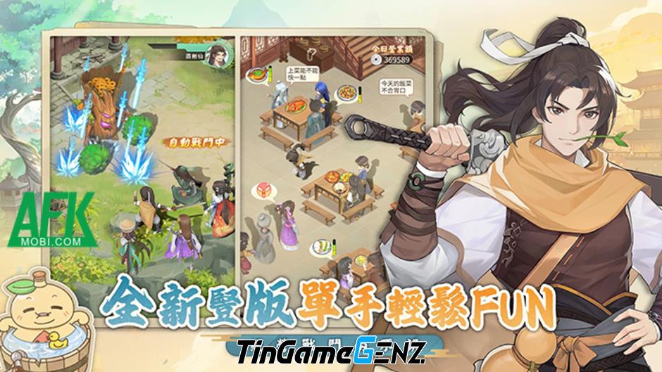 Tiếng kiếm kỳ hiệp: Game nhập vai 