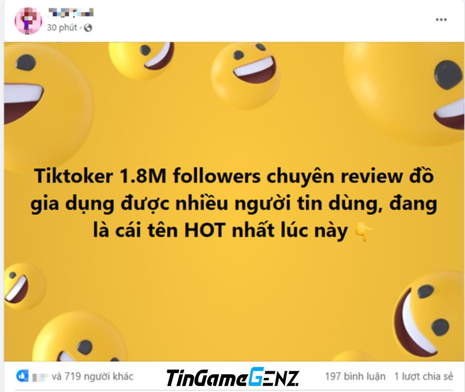 TikToker 1.8 triệu follow đang nổi lên, điều gì đang diễn ra?