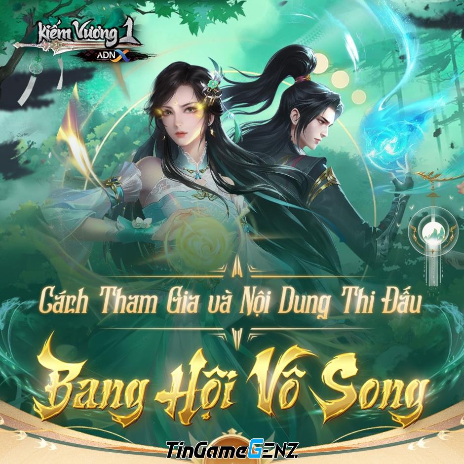 Tìm bang hội mạnh nhất Kiếm Vương 1 ADNX với Bang Hội Vô Song