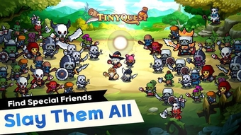 Tìm kiếm phù thủy trong game Tiny Quest: Idle RPG