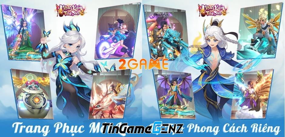 Tính năng nổi bật của game MMORPG Mộng Kiếm Tiêu Dao sắp ra mắt