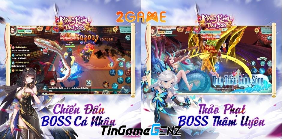 Tính năng nổi bật của game MMORPG Mộng Kiếm Tiêu Dao sắp ra mắt