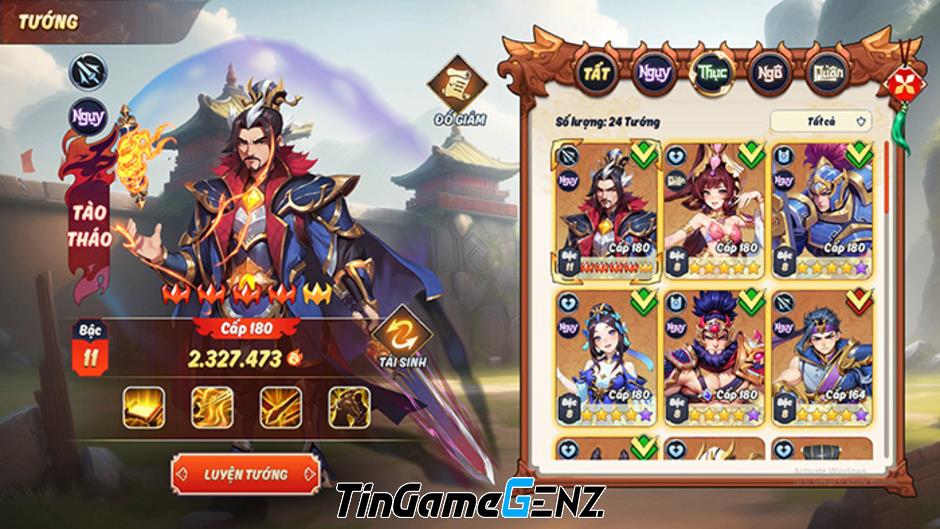 Tổng hợp gift code game 3Q Chiến Chiến Chiến mới nhất tháng này