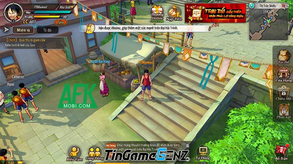 Tổng hợp gift code game OP 3D: Kho Báu Vĩ Đại tháng này