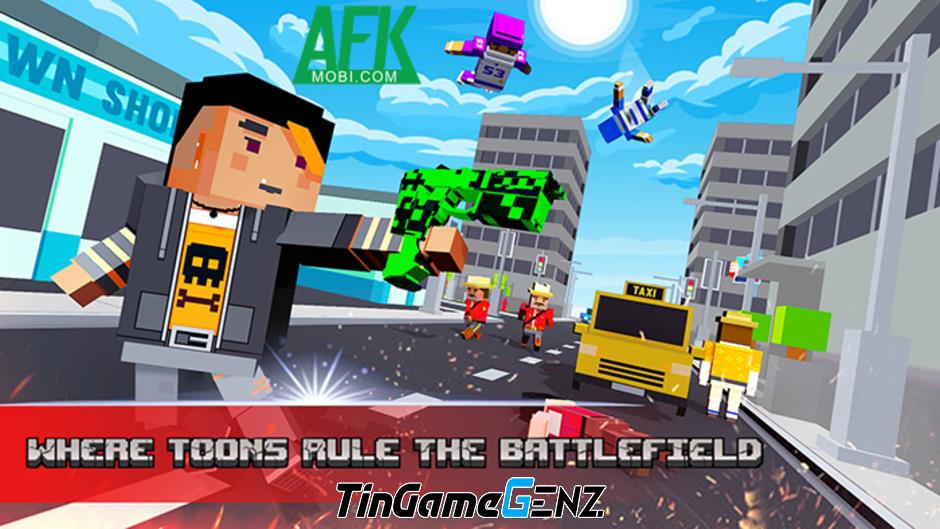 Toon Royale: Game battle royale với đồ họa khối hộp ngộ nghĩnh