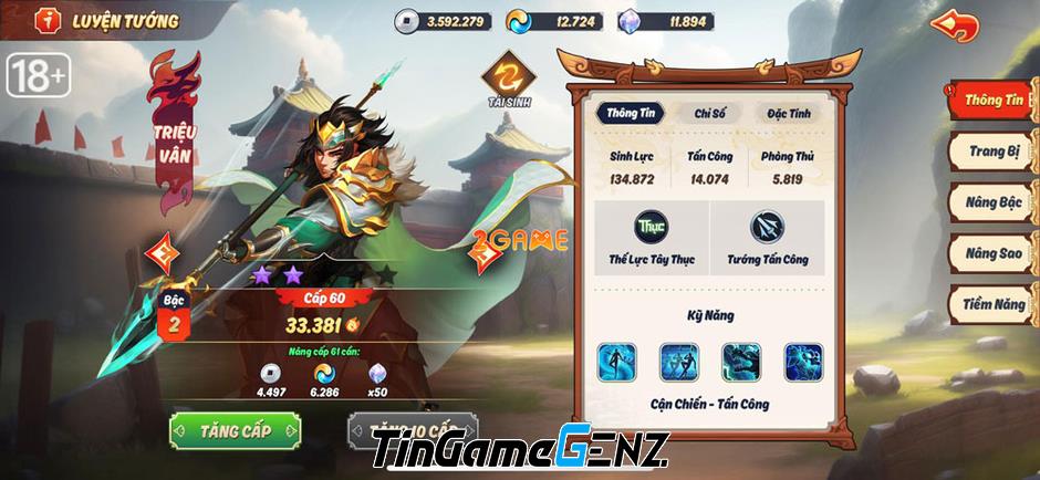 Top 3 đội hình đề cử cho nông dân cày chay trong game 3Q Chiến Chiến Chiến