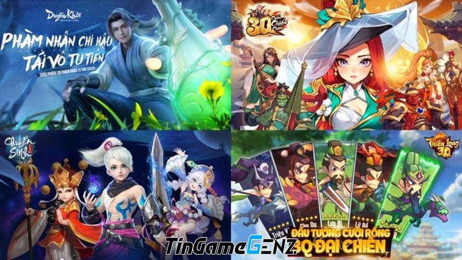 Top game mobile Việt mới ra mắt tháng 4/2024