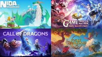 Top game mobile vui vẻ với chủ đề Rồng đón Tết Giáp Thìn 2024