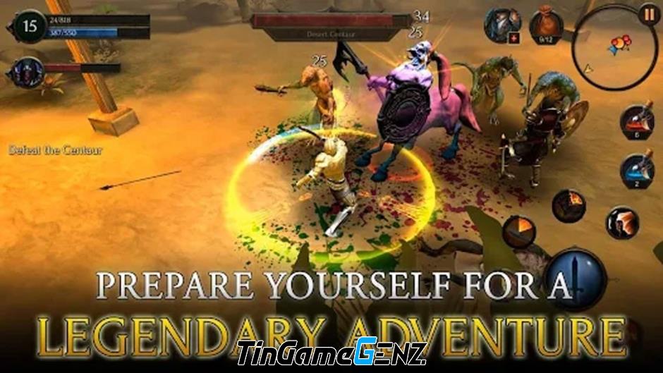 Top Game nhập vai Offline hay nhất cho Android để luyện Level