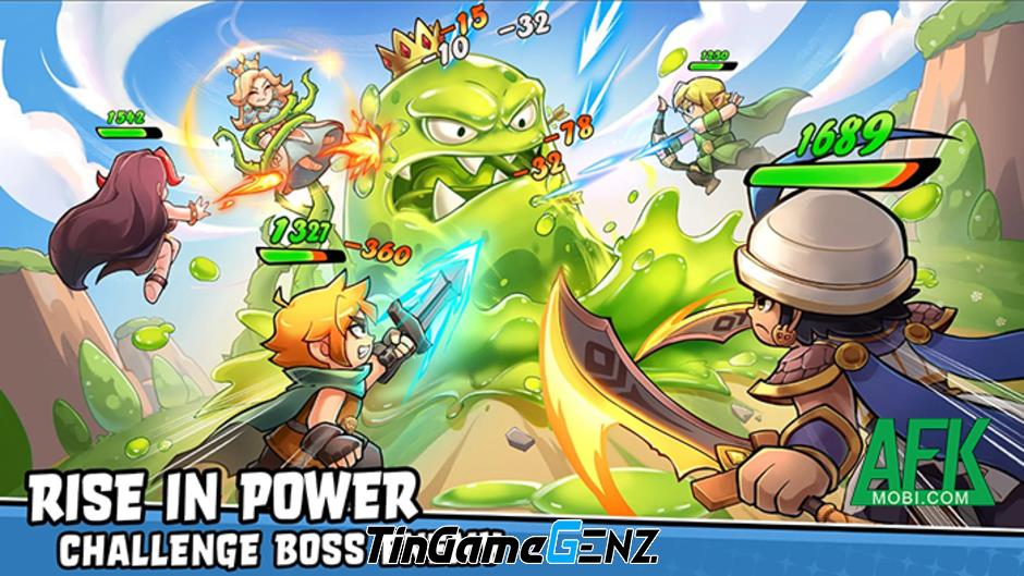 Top Heroes: Xây Dựng Ngôi Làng Mạnh Mẽ, Chiến Đấu Vì Hòa Bình