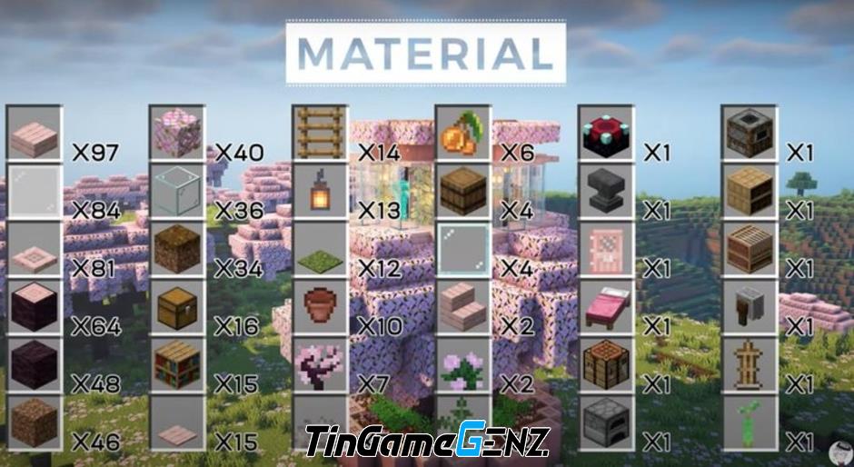 Top những ngôi nhà trên cây ấn tượng nhất để xây dựng trong Minecraft năm 2024 - Phần 2