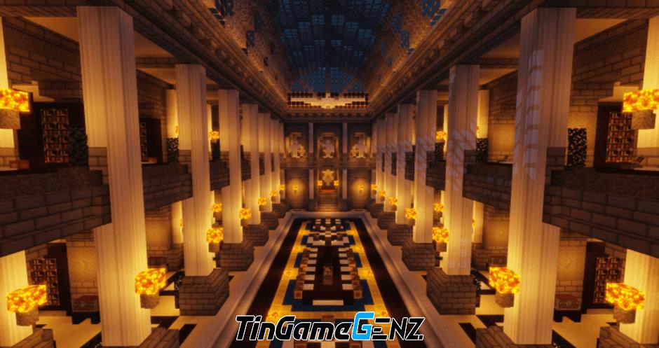 Top thiết kế thư viện Minecraft tuyệt đẹp mà game thủ nên xây dựng trong năm 2024.