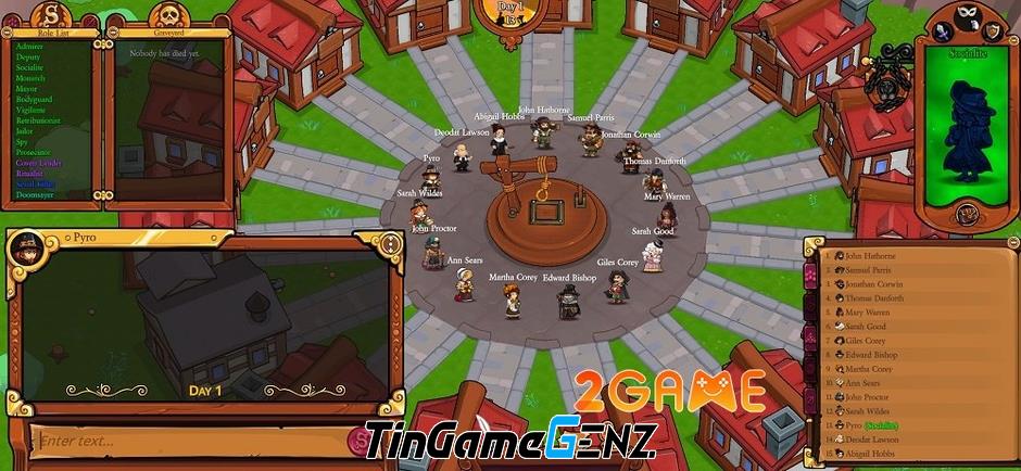 Town of Salem 2: Trải nghiệm thú vị và độc đáo không thể bỏ lỡ