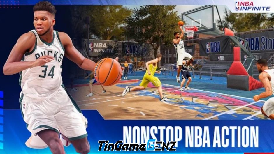 Trải nghiệm bóng rổ chuyên nghiệp với NBA Infinite trên thiết bị di động