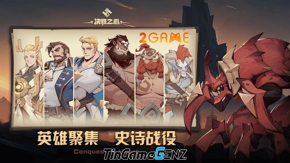 Trải nghiệm cảm giác làm chủ tướng trong game Conquest’s Heart