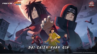 "Trải Nghiệm Cuộc Chiến Đỉnh Cao: Free Fire X NARUTO SHIPPUDEN Chương 2 - Đại Chiến Nhẫn Giả (30/7 - 31/8)"