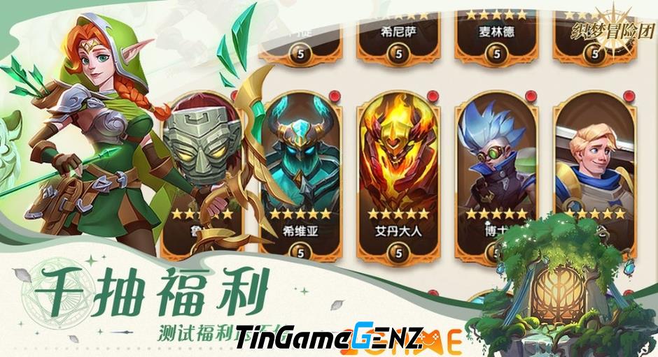 "Trải Nghiệm Dreamweaver Adventure Group: Game Nhập Vai Thẻ Tướng Fantasy Đỉnh Cao Chưa Từng Có"