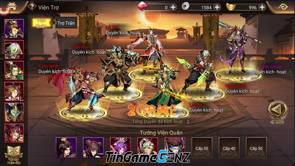 Trải nghiệm game đấu tướng Chiến Hồn Tam Quốc: Nhiều hoạt động hấp dẫn