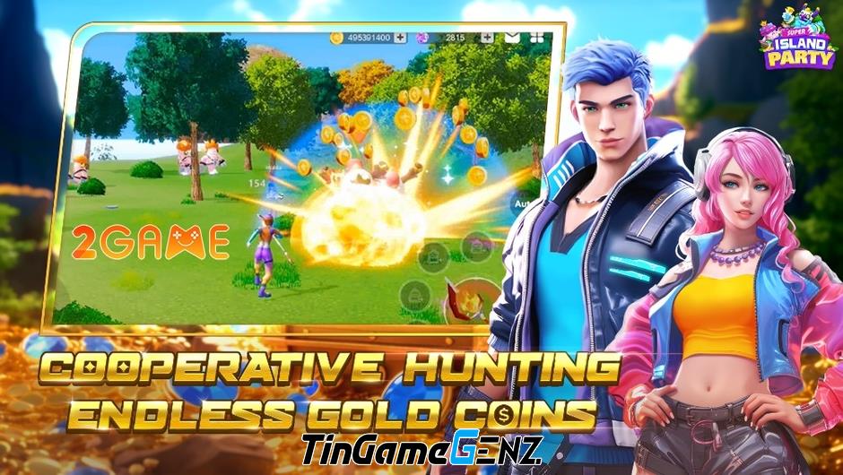 Trải nghiệm game MMORPG 3D Super Island Party và thư giãn hoàn toàn