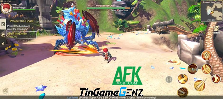 Trải nghiệm game nhập vai fantasy tươi sáng Draconia Saga SEA