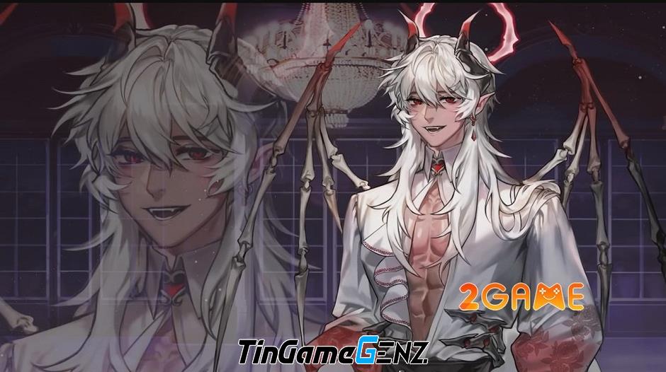 Trải nghiệm game otome Kiss in Hell: Hành trình lãng mạn với 4 Chúa Quỷ