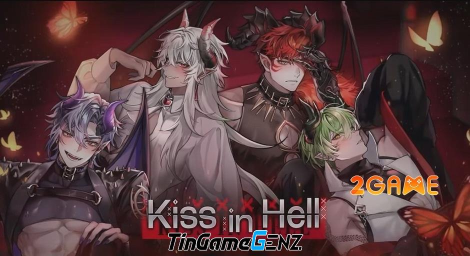 Trải nghiệm game otome Kiss in Hell: Hành trình lãng mạn với 4 Chúa Quỷ