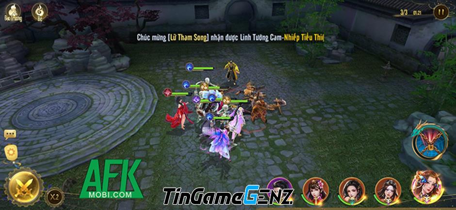 Trải nghiệm hành trình ma mị với game Mộng Liêu Trai Mobile