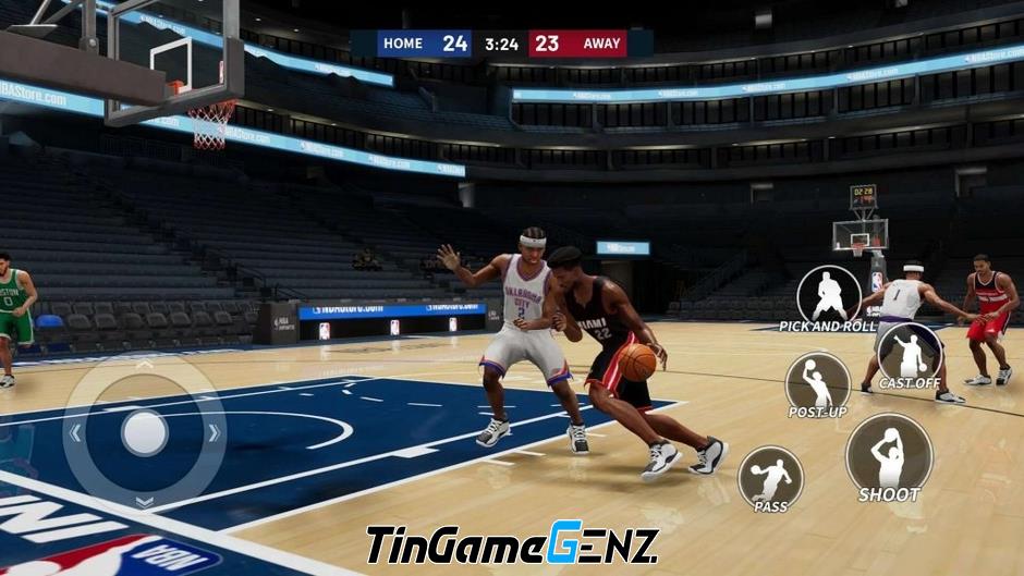 Trải nghiệm NBA Infinite: Đấu trường bóng rổ kịch tính với siêu sao NBA