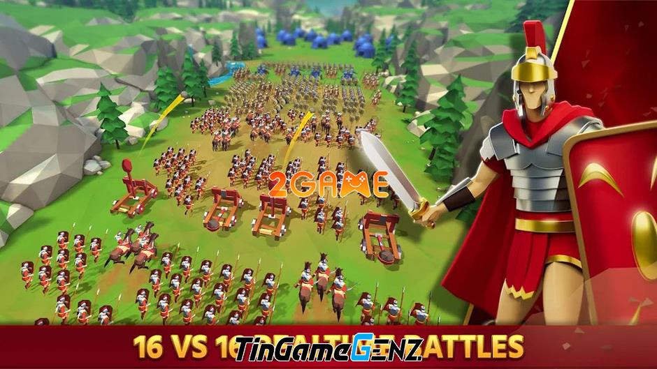 Trải nghiệm nghệ thuật chiến đấu bậc thầy trong game Battle Rivals: Epic Clash