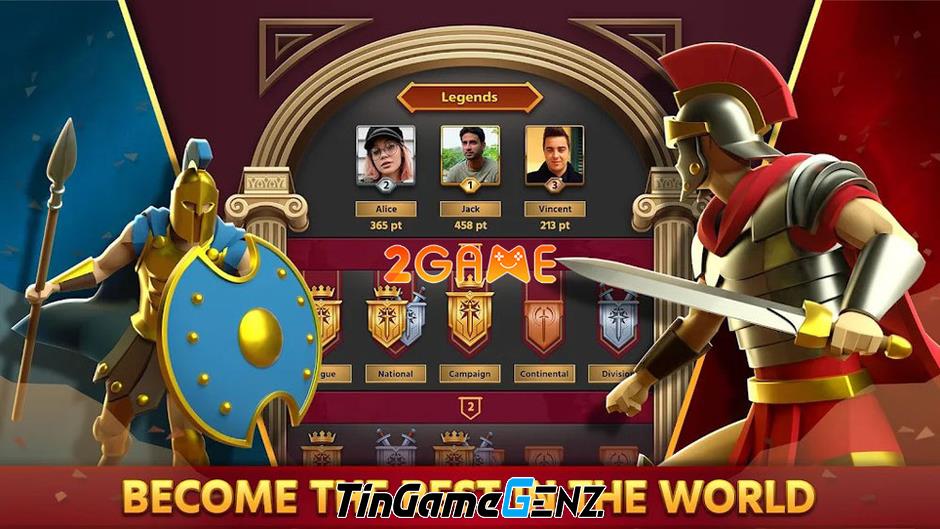 Trải nghiệm nghệ thuật chiến đấu bậc thầy trong game Battle Rivals: Epic Clash