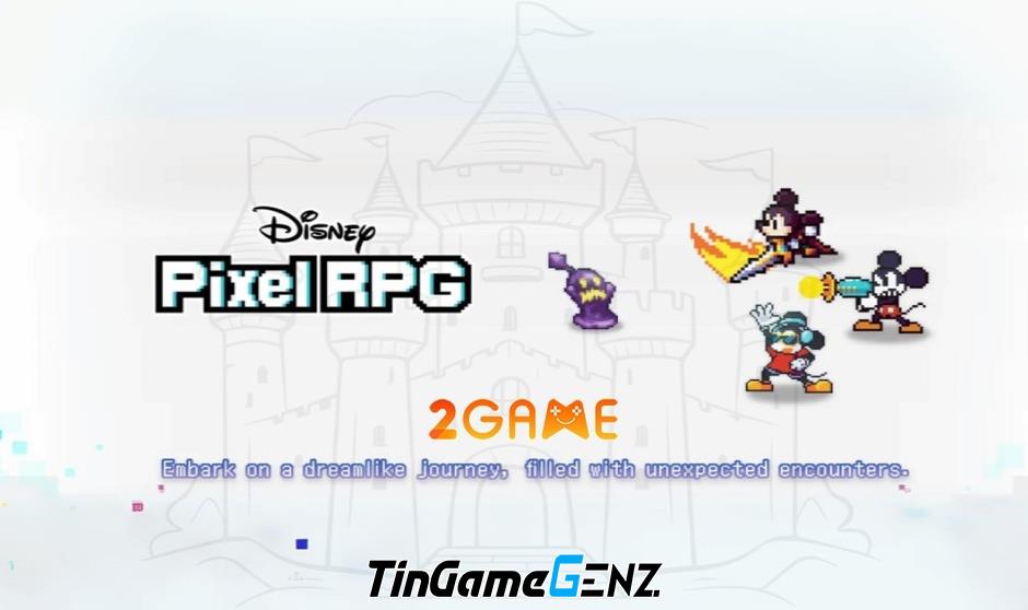 Trải nghiệm thế giới Disney đầy màu sắc với Disney Pixel RPG