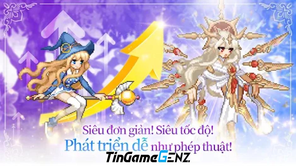 Trải nghiệm thế giới phép thuật với Magical Girl: Idle RPG