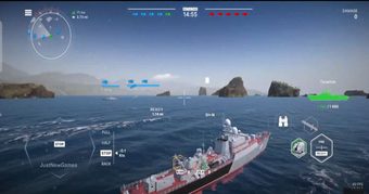 Trải nghiệm thú vị với trận thủy chiến trong Warships Mobile 2