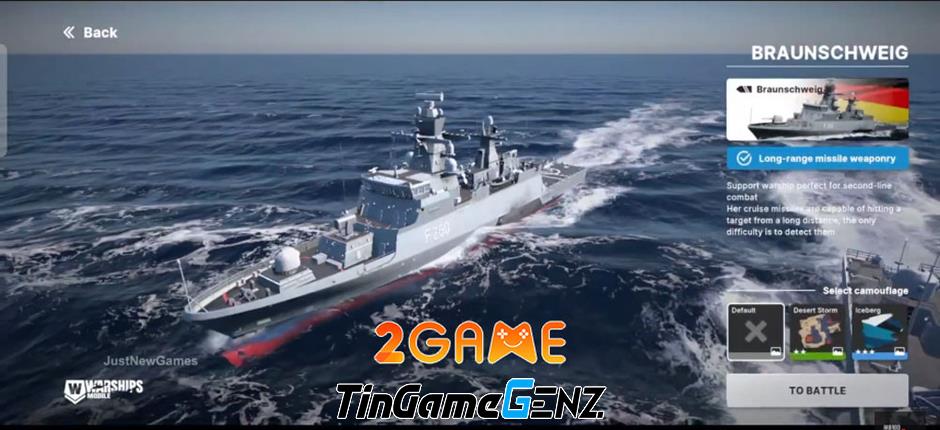 Trải nghiệm thú vị với trận thủy chiến trong Warships Mobile 2