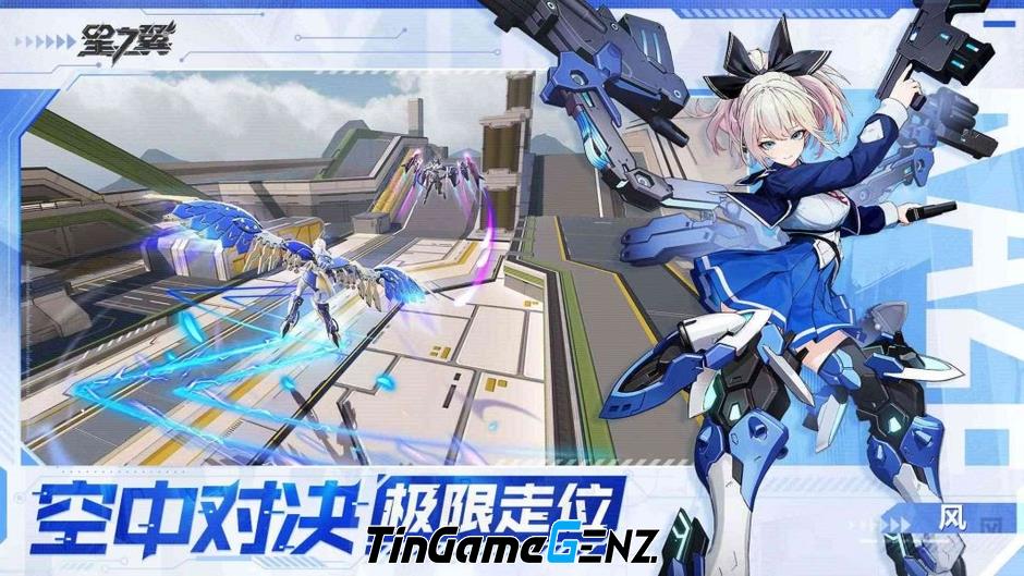 Trải nghiệm trận chiến GVG đầy cuốn hút cùng cô nàng mecha xinh đẹp trong Star Wings