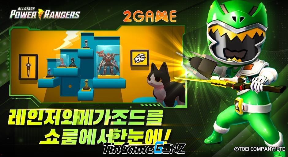 Trải nghiệm tuổi thơ siêu nhân trong Power Rangers All Stars