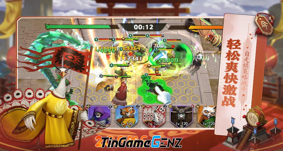 Trải nghiệm tuổi thơ với game nhập vai Kung Fu Panda: Dragon Warrior