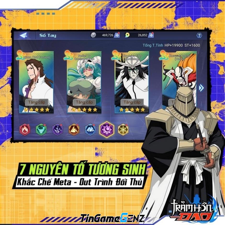 Trảm Hồn Đao Mobile: Game manga Bleach mới tới Việt Nam