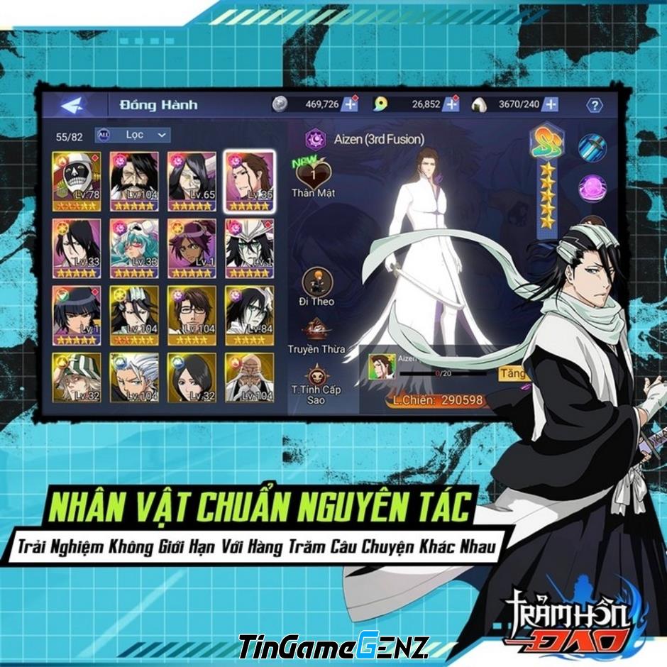 Trảm Hồn Đao Mobile: Game manga Bleach mới tới Việt Nam