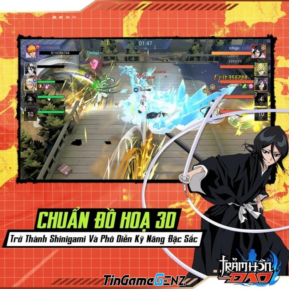 Trảm Hồn Đao Mobile: Game manga Bleach mới tới Việt Nam