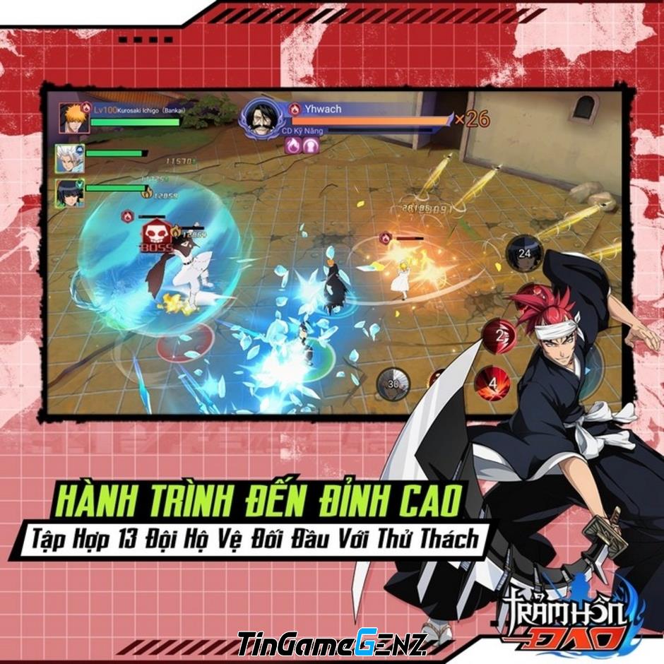 Trảm Hồn Đao Mobile: Game manga Bleach mới tới Việt Nam