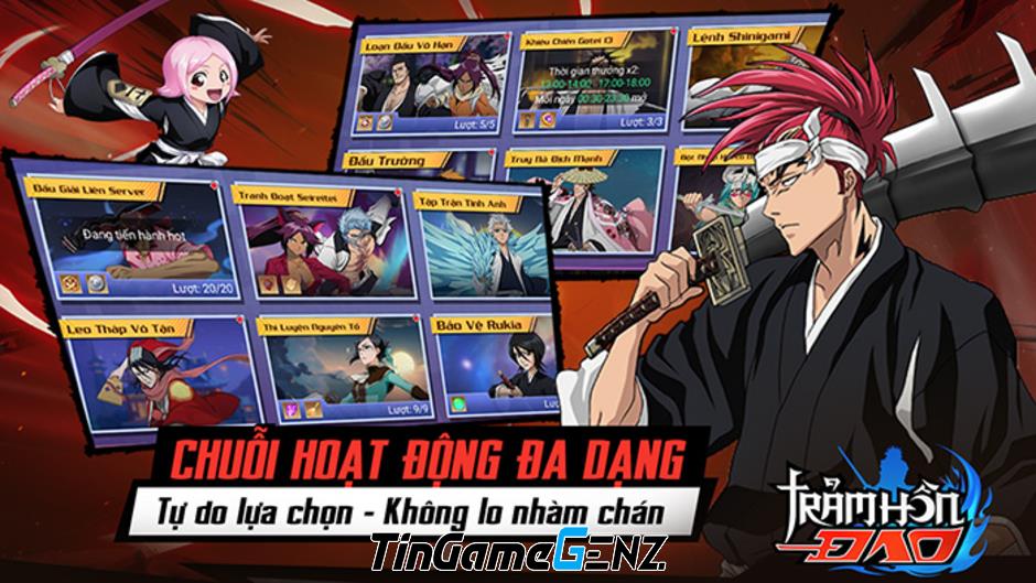 Trảm Hồn Đao Mobile: Game nhập vai Bleach 3D thế hệ mới mở bản test