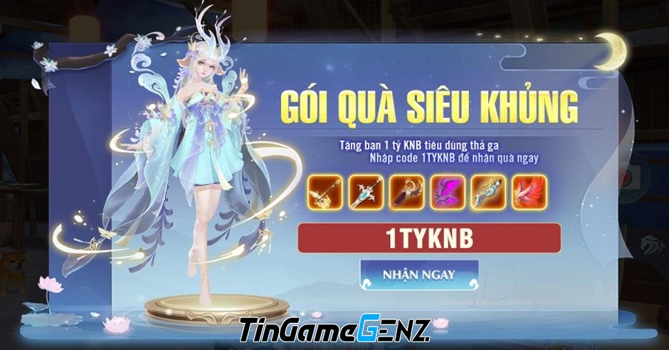 Trảm Yêu Ký: Cấp vốn 1 tỷ KNB và phúc lợi siêu hot cho game thủ muốn khám phá thế giới tân giang hồ