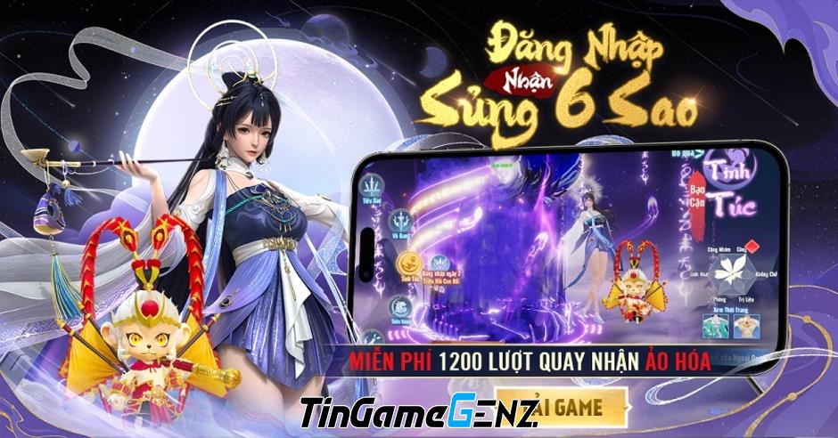 Trảm Yêu Ký: Cấp vốn 1 tỷ KNB và phúc lợi siêu hot cho game thủ muốn khám phá thế giới tân giang hồ