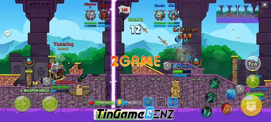 Trò chơi bắn súng Toss Kingdom Multiplayer: Giải trí cuối tuần với lối chơi hấp dẫn