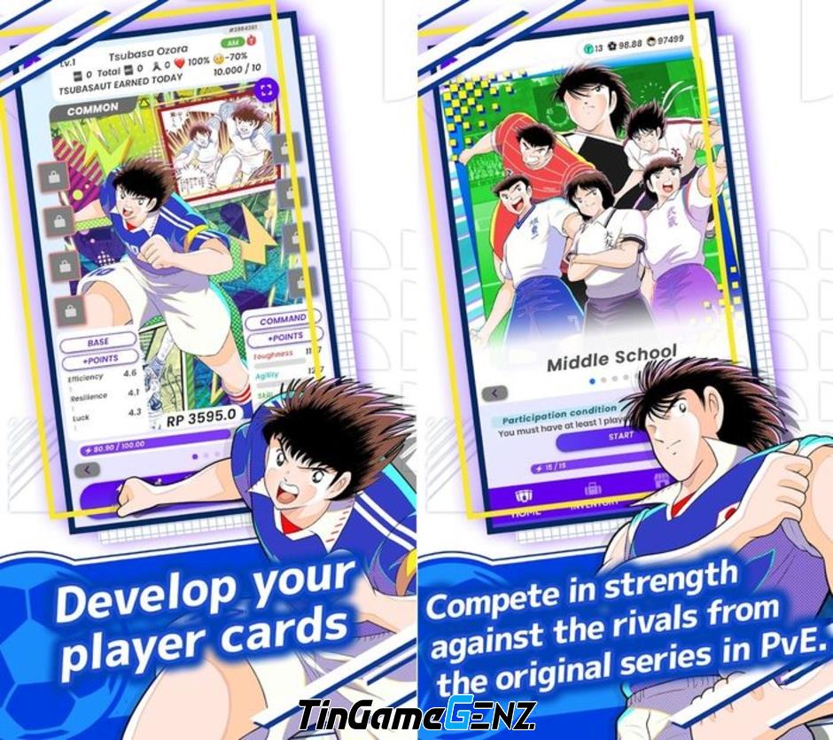 Trò chơi Captain Tsubasa RIVALS: Game bóng đá vui nhộn từ truyện tranh nổi tiếng Captain Tsubasa