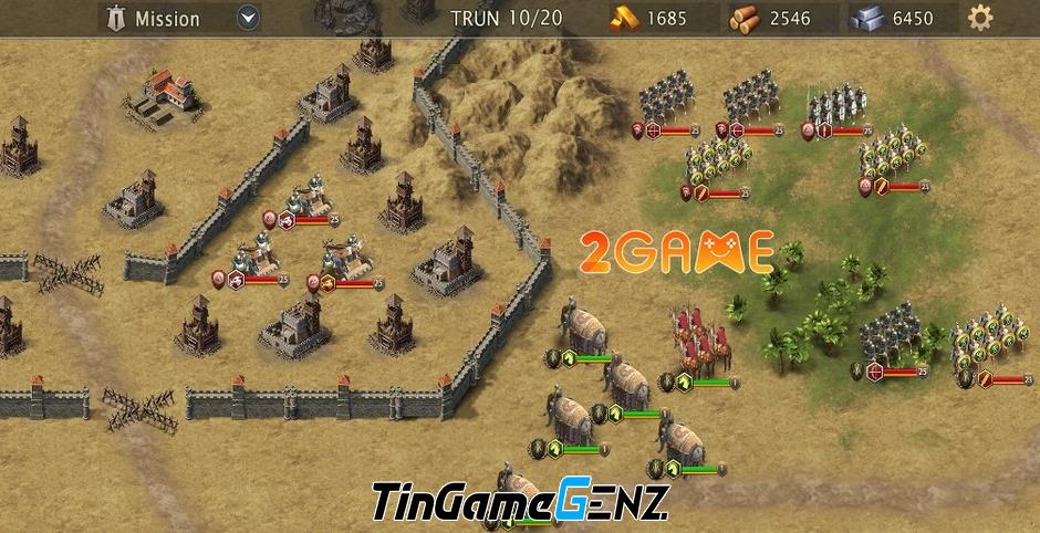 Trò chơi chiến lược Rome Conqueror – Trải nghiệm cuộc chinh chiến thời La Mã