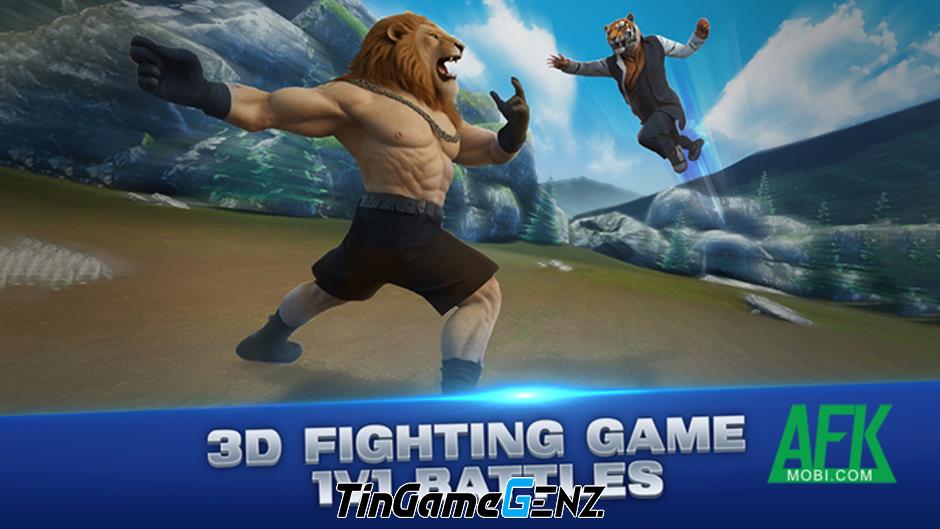 Trò chơi đối kháng Animals Arena lấy cảm hứng từ Bloody Roar