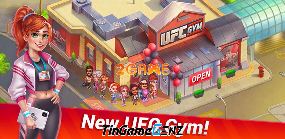 Trở thành chủ phòng gym trong game mô phỏng Fitness Tycoon GYM trong một ngày