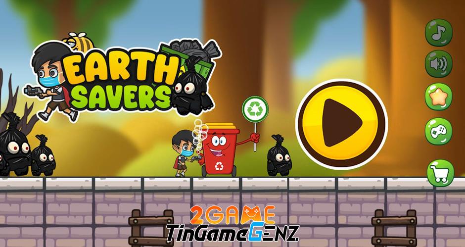 Trở thành công dân gương mẫu bảo vệ môi trường trong game nhập vai Earth Savers